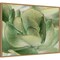Petal I by Tang Ling 30-in. W x 23-in. H. Canvas Wall Art Print Framed in Natural
